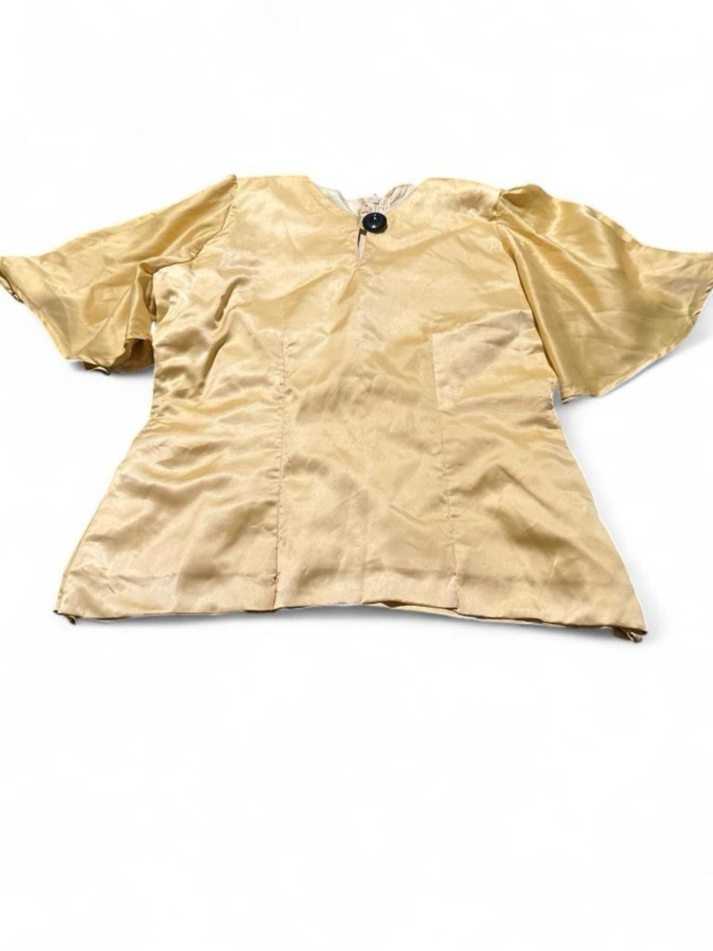 Women’s Yellow Short-Sleeve Top
